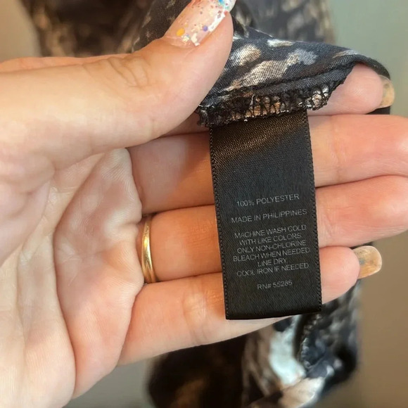 Express XS snake print lightweight tunic dress - Picture 3 of 6